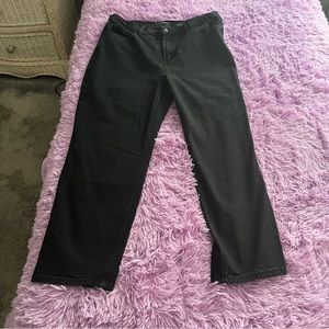 Women’s Old Navy Black Extra High Rise Sky Hi Straight Jeans Size 16